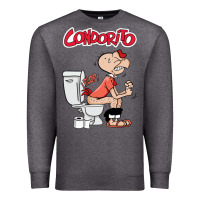 Charcoal Heather condorito Premium Sweatshirt - artisFamous