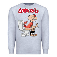 Heather Grey condorito Premium Sweatshirt - artisFamous