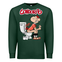 Sports Green condorito Premium Sweatshirt - artisFamous