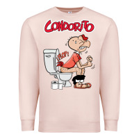 Pale Pink condorito Premium Sweatshirt - artisFamous