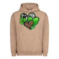 Pigment Burro st patricks day hearts Urban Hoodie - Jasminsmagicworld