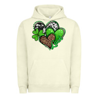 Pigment Pistachio st patricks day hearts Urban Hoodie - Jasminsmagicworld