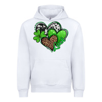 White st patricks day hearts Urban Hoodie - Jasminsmagicworld