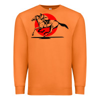 Carrot horse racing Premium Sweatshirt - artisFamous