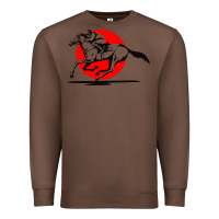 Chestnut horse racing Premium Sweatshirt - artisFamous