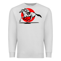 Dove Grey horse racing Premium Sweatshirt - artisFamous
