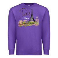 Purple paris Premium Sweatshirt - artisFamous