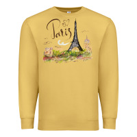 Antique Gold paris Premium Sweatshirt - artisFamous