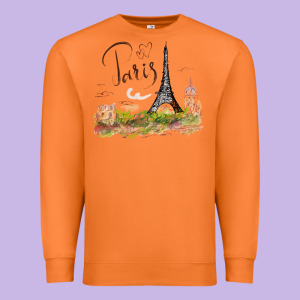Paris Premium Sweatshirt Designed By Artisfamous