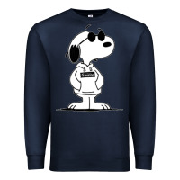 Navy cool dog Premium Sweatshirt - artisFamous