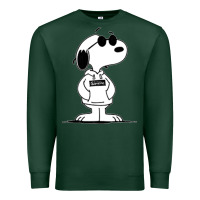 Sports Green cool dog Premium Sweatshirt - artisFamous