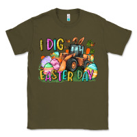 Army Green I dig Easter Day Classic Tee - CowGirlArtShop