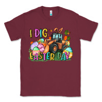 Burgundy I dig Easter Day Classic Tee - CowGirlArtShop