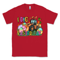 Red I dig Easter Day Classic Tee - CowGirlArtShop