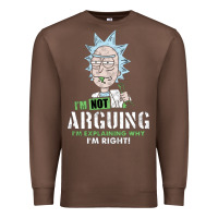 Chestnut i am not arguing Premium Sweatshirt - artisFamous