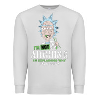Dove Grey i am not arguing Premium Sweatshirt - artisFamous