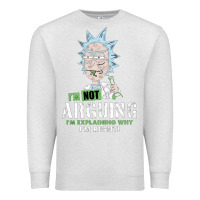 Oatmeal Heather i am not arguing Premium Sweatshirt - artisFamous