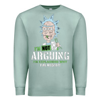 Seafoam i am not arguing Premium Sweatshirt - artisFamous