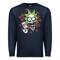 Navy joker Premium Sweatshirt - artisFamous