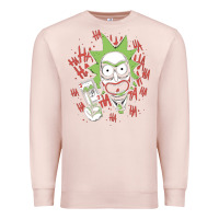Pale Pink joker Premium Sweatshirt - artisFamous