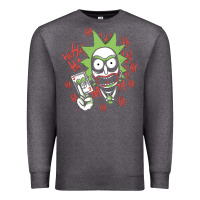 Charcoal Heather joker Premium Sweatshirt - artisFamous