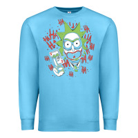 Ocean Blue joker Premium Sweatshirt - artisFamous