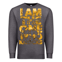 Charcoal Heather i am the one who knocks Premium Sweatshirt - artisFamous