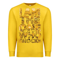 I Am The One Who Knocks Premium Sweatshirt | Teevron