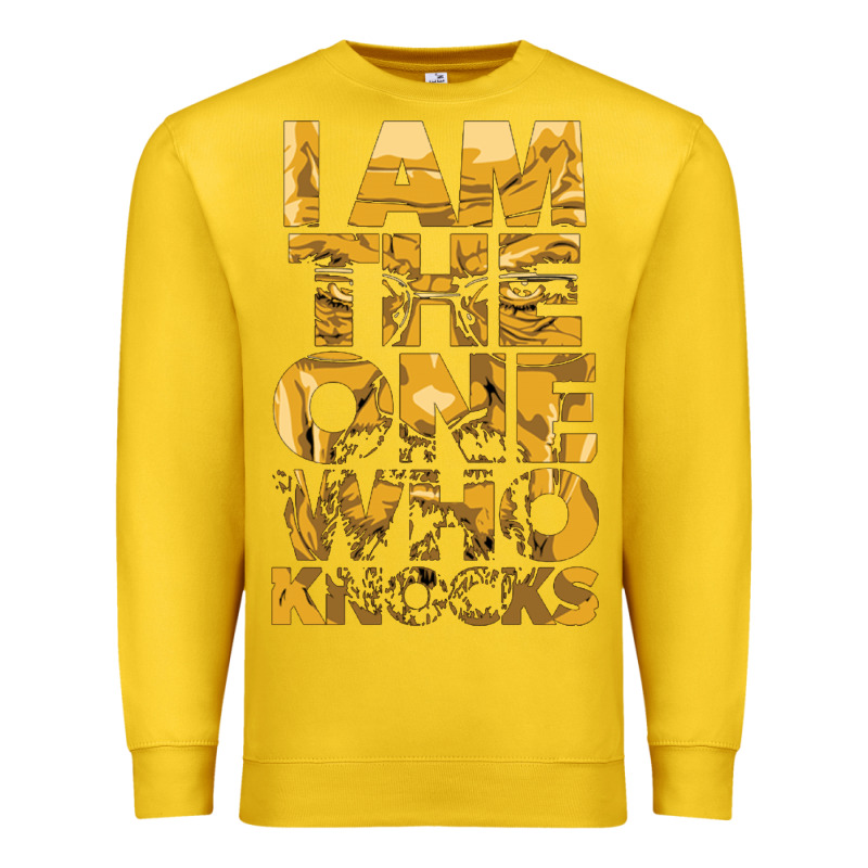 I Am The One Who Knocks Premium Sweatshirt by artisFamous | Teevron