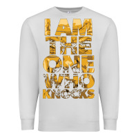 Dove Grey i am the one who knocks Premium Sweatshirt - artisFamous
