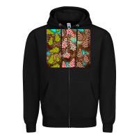 Black little debbie tree cakes leopard turquoise Zipper Hoodie - JahusDesignShop