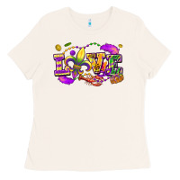 Bone Love Mardi Gras Ladies Tee - FaDigitalArtStudio