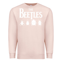 Pale Pink beetles Premium Sweatshirt - artisFamous