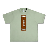 Oil Green american football with leopard pen wraps Urban Heavy Tee - BundleAndBundleShop