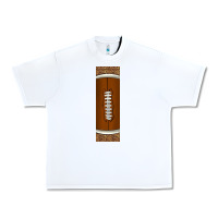 White american football with leopard pen wraps Urban Heavy Tee - BundleAndBundleShop