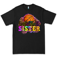 Black basketball sister Premium Tee - OliviaCreatesArt