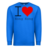 True Royal i love hong kong Premium Sweatshirt - artisFamous