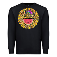 Black hello summer Premium Sweatshirt - JahusDesignShop