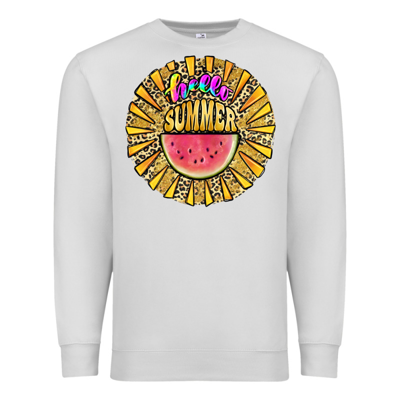 Hello Summer Premium Sweatshirt by JahusDesignShop | Teevron