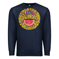 Navy hello summer Premium Sweatshirt - JahusDesignShop