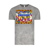 Cloud Rock Western Choose Love Tumbler Vintage Tee - BundleAndBundleShop