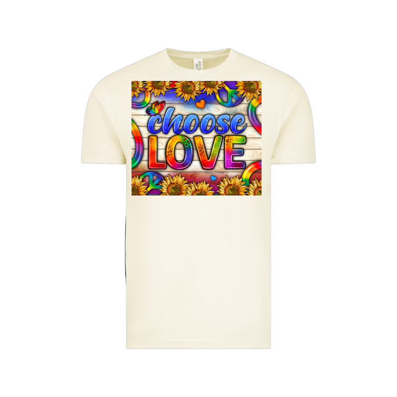 Western Choose Love Tumbler Vintage Tee by BundleAndBundleShop | Teevron