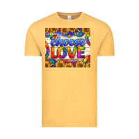 Vintage Mustard Western Choose Love Tumbler Vintage Tee - BundleAndBundleShop