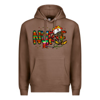 Chestnut nurse taco mexico Premium Hoodie - CowhideDigitalArt