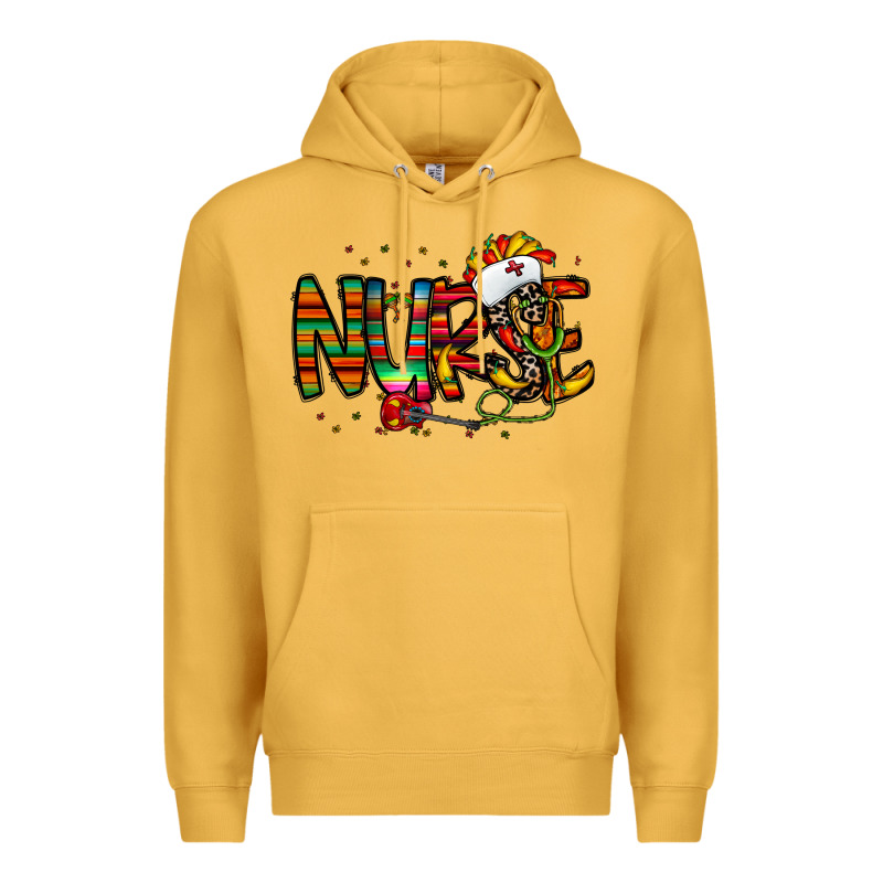 Nurse Taco Mexico Premium Hoodie by CowhideDigitalArt | Teevron