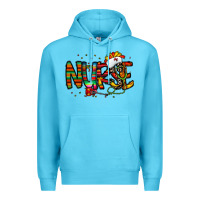 Ocean Blue nurse taco mexico Premium Hoodie - CowhideDigitalArt