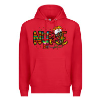 Red nurse taco mexico Premium Hoodie - CowhideDigitalArt