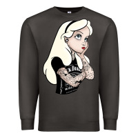 Smoke alice tattoo Premium Sweatshirt - artisFamous