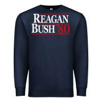 Navy regan bush for dark Premium Sweatshirt - artisFamous