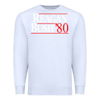 White regan bush for dark Premium Sweatshirt - artisFamous